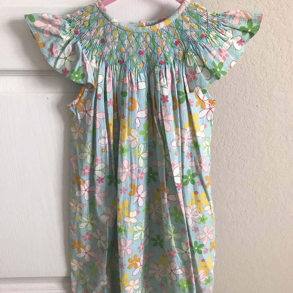 EUC smocked dress